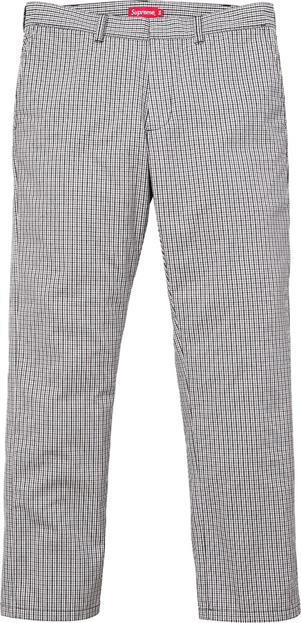 Mini Check Work Pant view 2
